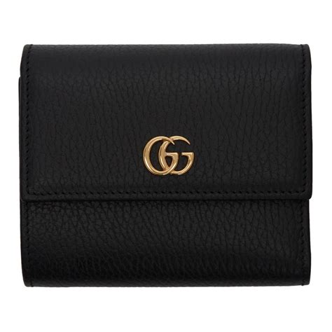 gucci trifold wallet men's|Gucci small wallet men.